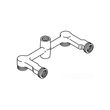 Kohler Yoke Assy, 2H, B&S 58018